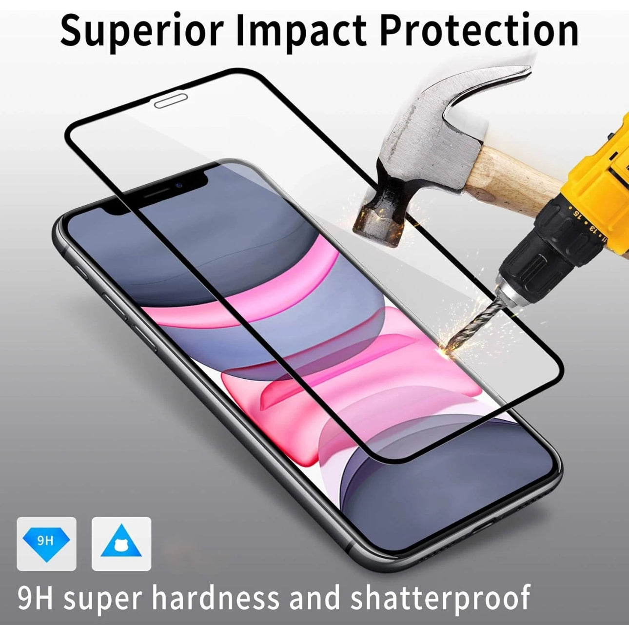 Full Cover Screen Protector for iPhone 17 Series, Tempered Glass - AF INFINITY